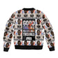 John Lewis Bomber Jacket with Mugshot Collage Design Civil Rights Portrait Good Trouble Tribute - African Pride