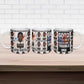 John Lewis Ceramic Mug with Mugshot Collage Design Civil Rights Portrait Good Trouble Tribute - African Pride