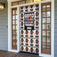 John Lewis Door Cover with Mugshot Collage Design Civil Rights Portrait Good Trouble Tribute - African Pride