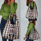 John Lewis Grocery Bag with Mugshot Collage Design Civil Rights Portrait Good Trouble Tribute - African Pride