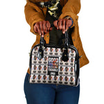 John Lewis Shoulder Handbag with Mugshot Collage Design Civil Rights Portrait Good Trouble Tribute - African Pride