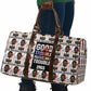 John Lewis Travel Bag with Mugshot Collage Design Civil Rights Portrait Good Trouble Tribute - African Pride