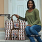 John Lewis Travel Bag with Mugshot Collage Design Civil Rights Portrait Good Trouble Tribute - African Pride