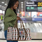 John Lewis Travel Bag with Mugshot Collage Design Civil Rights Portrait Good Trouble Tribute - African Pride