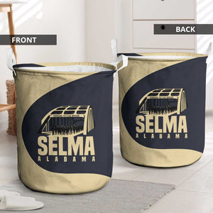 John Lewis Laundry Basket with Selma Bridge Graphic Civil Rights and Voting Rights Tribute - African Pride