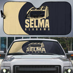 John Lewis Auto Sun Shade with Selma Bridge Graphic Civil Rights and Voting Rights Tribute - African Pride