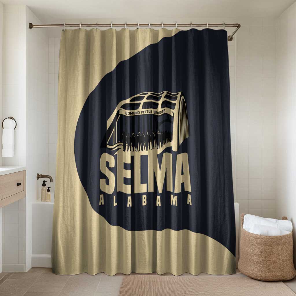 John Lewis Bathroom Set with Selma Bridge Graphic Civil Rights and Voting Rights Tribute - African Pride