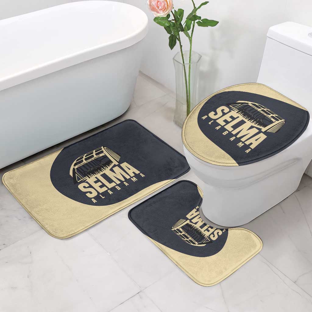 John Lewis Bathroom Set with Selma Bridge Graphic Civil Rights and Voting Rights Tribute - African Pride