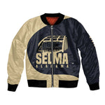 John Lewis Bomber Jacket with Selma Bridge Graphic Civil Rights and Voting Rights Tribute - African Pride