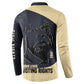 John Lewis Button Sweatshirt with Selma Bridge Graphic Civil Rights and Voting Rights Tribute