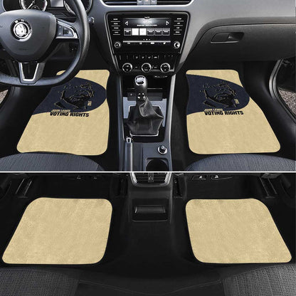 John Lewis Car Mats with Selma Bridge Graphic Civil Rights and Voting Rights Tribute - African Pride