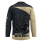 John Lewis Hockey Jersey with Selma Bridge Graphic Civil Rights and Voting Rights Tribute - African Pride
