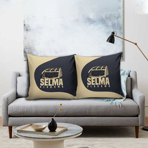 John Lewis Pillow Cover with Selma Bridge Graphic Civil Rights and Voting Rights Tribute - African Pride