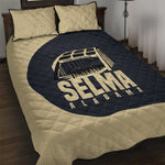 John Lewis Quilt Bed Set with Selma Bridge Graphic Civil Rights and Voting Rights Tribute - African Pride