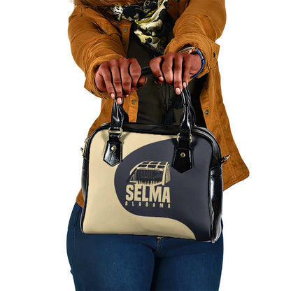John Lewis Shoulder Handbag with Selma Bridge Graphic Civil Rights and Voting Rights Tribute - African Pride