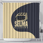 John Lewis Shower Curtain with Selma Bridge Graphic Civil Rights and Voting Rights Tribute - African Pride
