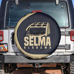 John Lewis Spare Tire Cover with Selma Bridge Graphic Civil Rights and Voting Rights Tribute - African Pride