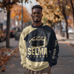 John Lewis Sweatshirt with Selma Bridge Graphic Civil Rights and Voting Rights Tribute - African Pride