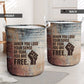 John Lewis Laundry Basket with Freedom Quote Graphic Civil Rights and Legacy Tribute - African Pride