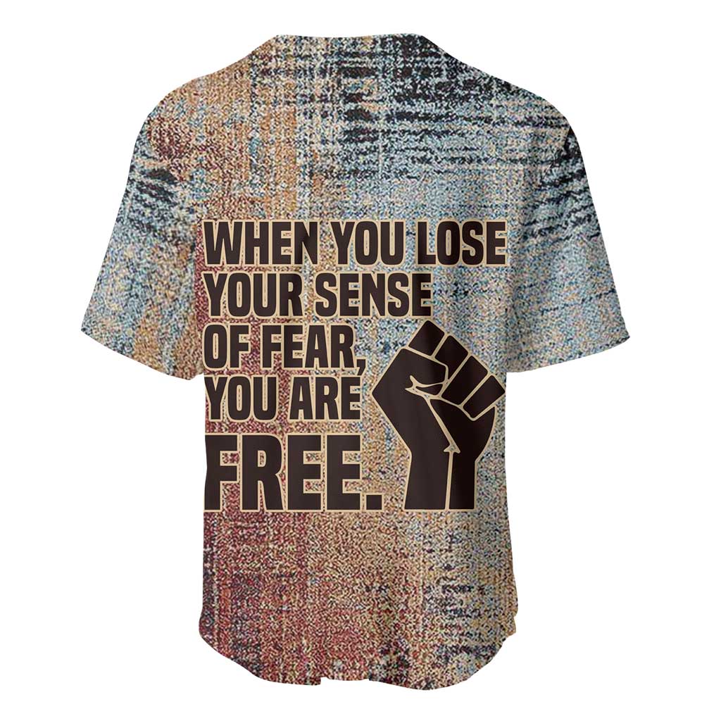 John Lewis Baseball Jersey with Freedom Quote Graphic Civil Rights and Legacy Tribute - African Pride