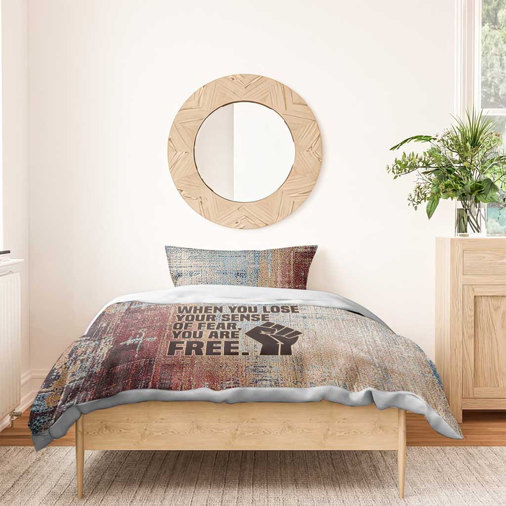 John Lewis Bedding Set with Freedom Quote Graphic Civil Rights and Legacy Tribute - African Pride