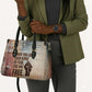 John Lewis Leather Bag with Freedom Quote Graphic Civil Rights and Legacy Tribute - African Pride
