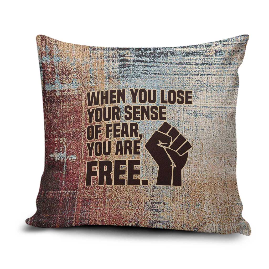 John Lewis Pillow Cover with Freedom Quote Graphic Civil Rights and Legacy Tribute - African Pride