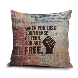 John Lewis Pillow Cover with Freedom Quote Graphic Civil Rights and Legacy Tribute - African Pride