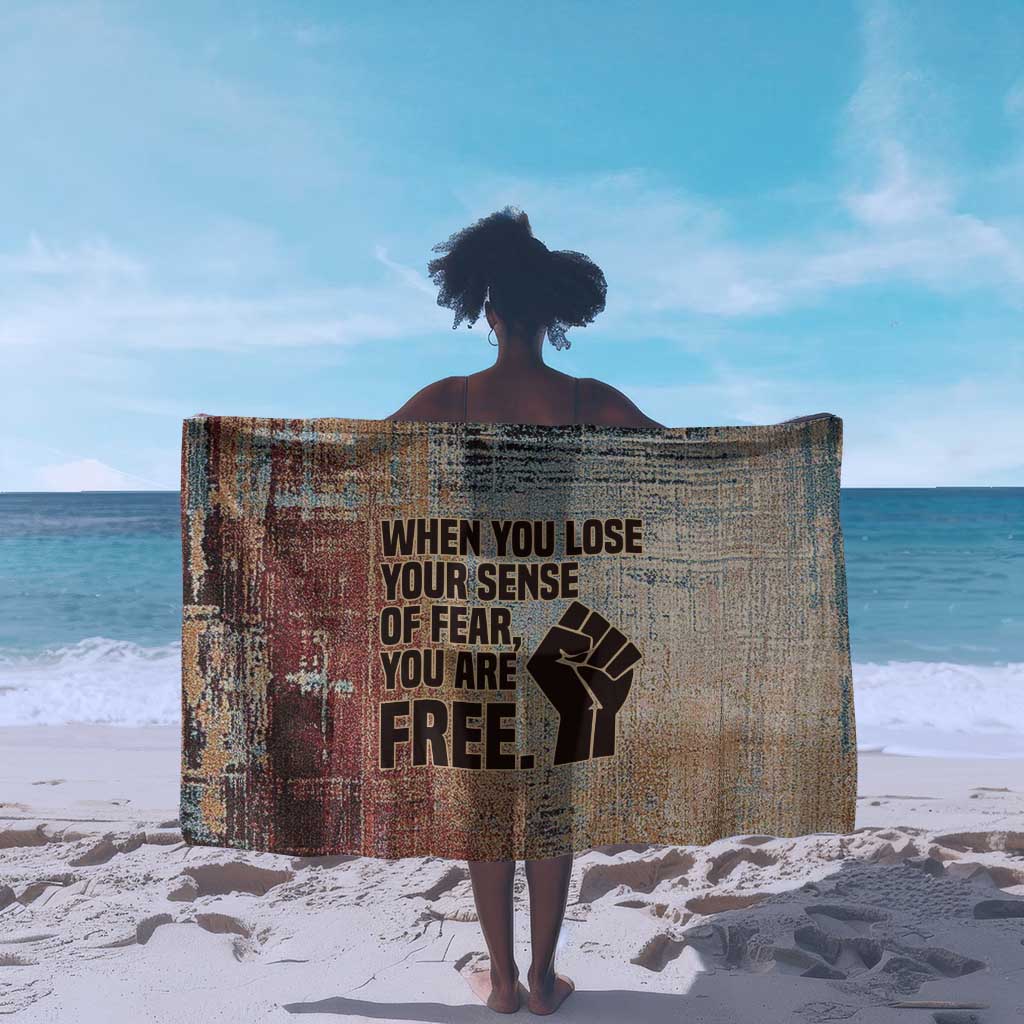 John Lewis Sarong with Freedom Quote Graphic Civil Rights and Legacy Tribute - African Pride