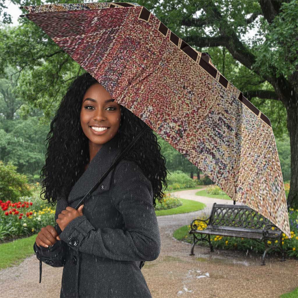 John Lewis Umbrella with Freedom Quote Graphic Civil Rights and Legacy Tribute - African Pride