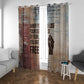 John Lewis Window Curtain with Freedom Quote Graphic Civil Rights and Legacy Tribute - African Pride