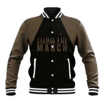 Bayard Rustin Baseball Jacket with March on Washington Design Civil Rights Organizer Tribute - African Pride