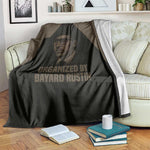 Bayard Rustin Blanket with March on Washington Design Civil Rights Organizer Tribute - African Pride