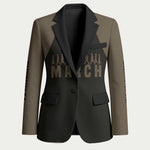 Bayard Rustin Blazer with March on Washington Design Civil Rights Organizer Tribute - African Pride
