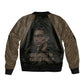 Bayard Rustin Bomber Jacket with March on Washington Design Civil Rights Organizer Tribute - African Pride