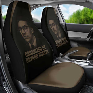 Bayard Rustin Car Seat Cover with March on Washington Design Civil Rights Organizer Tribute - African Pride