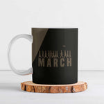Bayard Rustin Ceramic Mug with March on Washington Design Civil Rights Organizer Tribute - African Pride