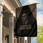 Bayard Rustin Garden Flag with March on Washington Design Civil Rights Organizer Tribute - African Pride