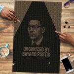 Bayard Rustin Puzzle with March on Washington Design Civil Rights Organizer Tribute - African Pride