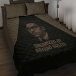 Bayard Rustin Quilt Bed Set with March on Washington Design Civil Rights Organizer Tribute - African Pride