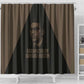 Bayard Rustin Shower Curtain with March on Washington Design Civil Rights Organizer Tribute - African Pride