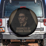 Bayard Rustin Spare Tire Cover with March on Washington Design Civil Rights Organizer Tribute - African Pride