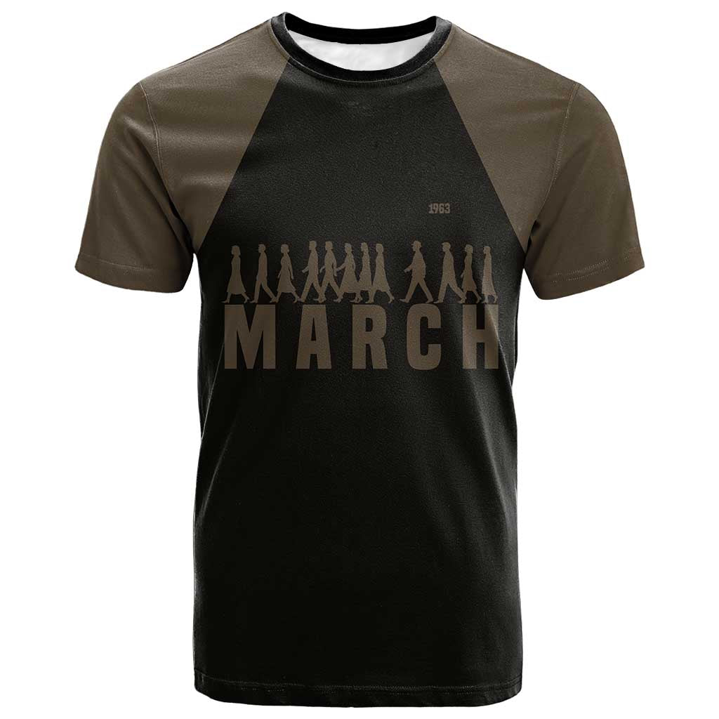 Bayard Rustin T shirt with March on Washington Design Civil Rights Organizer Tribute - African Pride