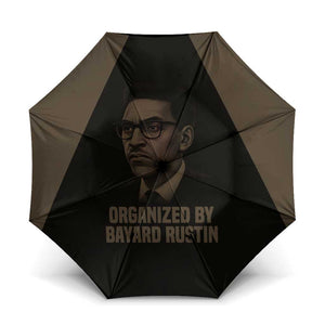 Bayard Rustin Umbrella with March on Washington Design Civil Rights Organizer Tribute - African Pride