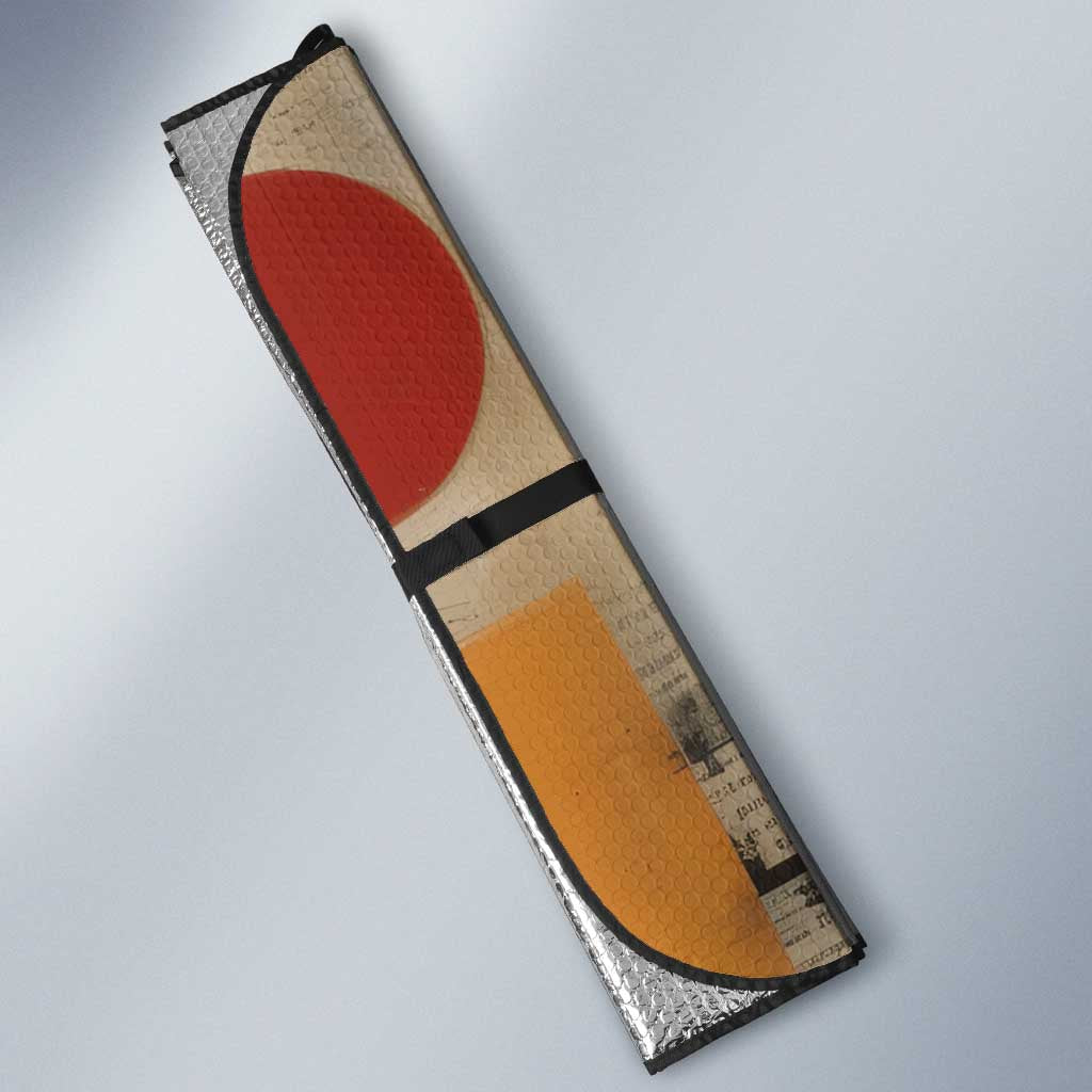 Bayard Rustin Auto Sun Shade with Quiet Architect Design Strategy and Courage Civil Rights Tribute - African Pride
