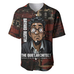 Bayard Rustin Baseball Jersey with Quiet Architect Design Strategy and Courage Civil Rights Tribute - African Pride