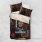 Bayard Rustin Bedding Set with Quiet Architect Design Strategy and Courage Civil Rights Tribute - African Pride