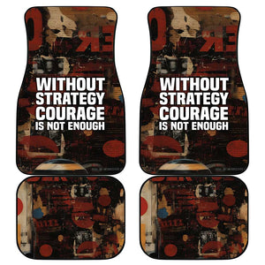 Bayard Rustin Car Mats with Quiet Architect Design Strategy and Courage Civil Rights Tribute - African Pride
