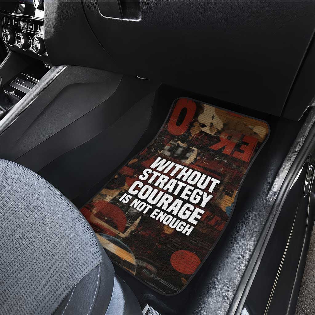 Bayard Rustin Car Mats with Quiet Architect Design Strategy and Courage Civil Rights Tribute - African Pride
