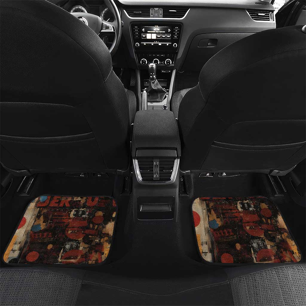 Bayard Rustin Car Mats with Quiet Architect Design Strategy and Courage Civil Rights Tribute - African Pride